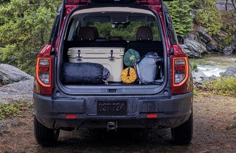 Cargo space of the 2022 Bronco Sport