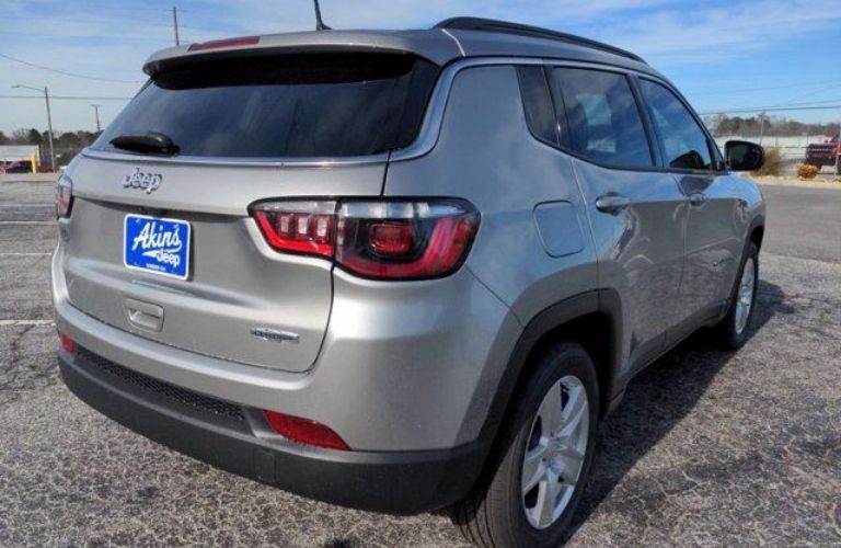 2022 Jeep Compass rear view
